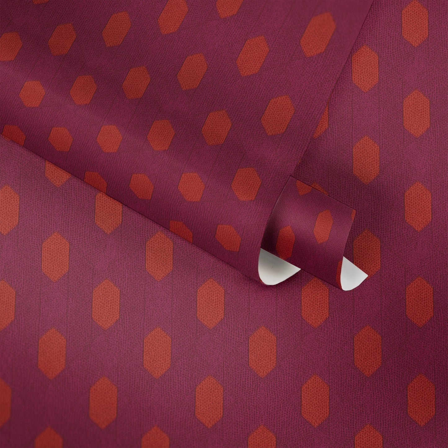 Architects Paper Absolutely Chic Design Vliestapete Lila Rot Orange 10,05 m x 0,53 m