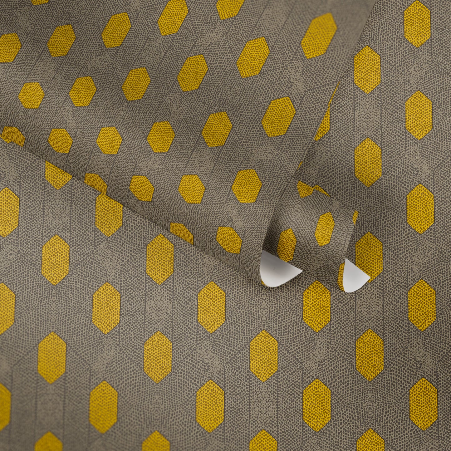 Architects Paper Absolutely Chic Design Vliestapete Gelb Grau Braun 10,05 m x 0,53 m