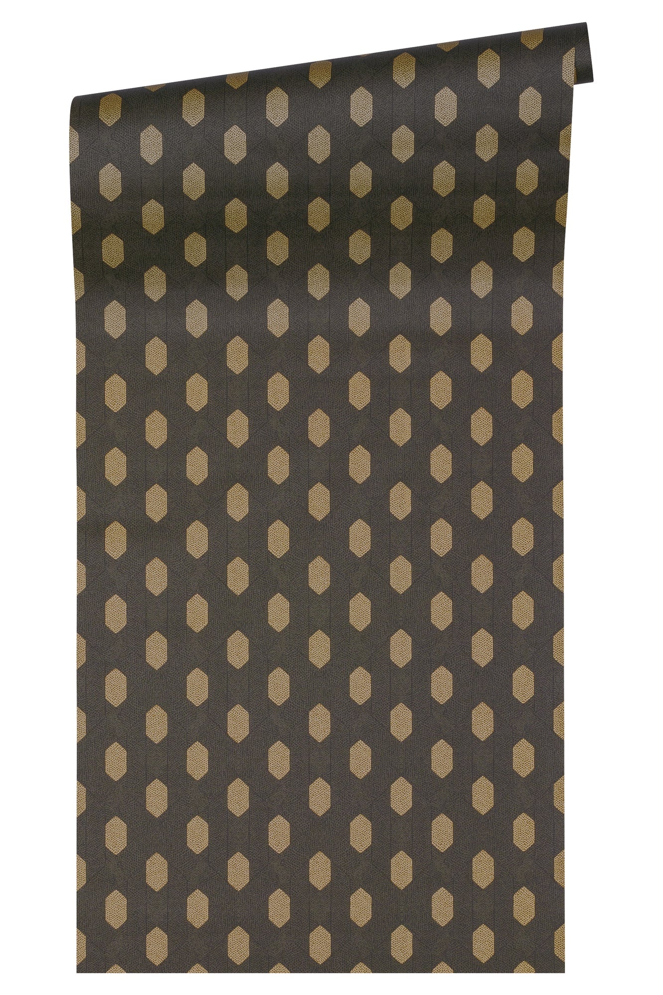 Architects Paper Absolutely Chic Design Vliestapete Schwarz Gold Braun 10,05 m x 0,53 m