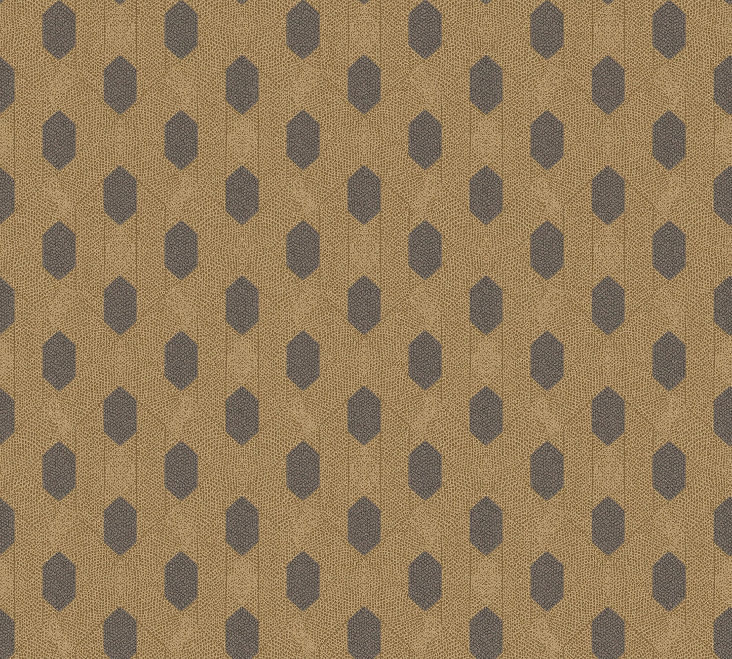 Architects Paper Absolutely Chic Design Vliestapete Gold Braun Schwarz 10,05 m x 0,53 m