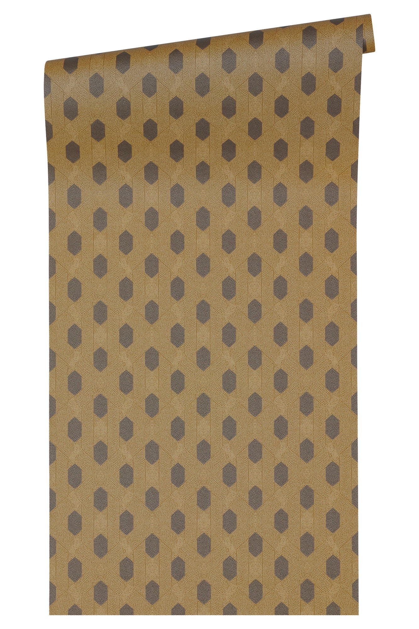 Architects Paper Absolutely Chic Design Vliestapete Gold Braun Schwarz 10,05 m x 0,53 m