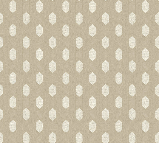 Architects Paper Absolutely Chic Design Vliestapete Creme Gold Beige 10,05 m x 0,53 m