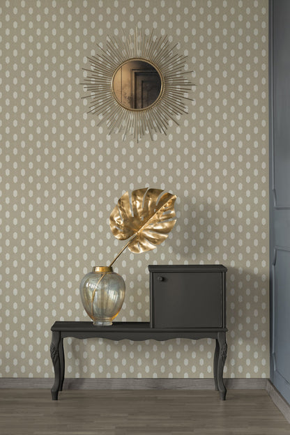 Architects Paper Absolutely Chic Design Vliestapete Creme Gold Beige 10,05 m x 0,53 m