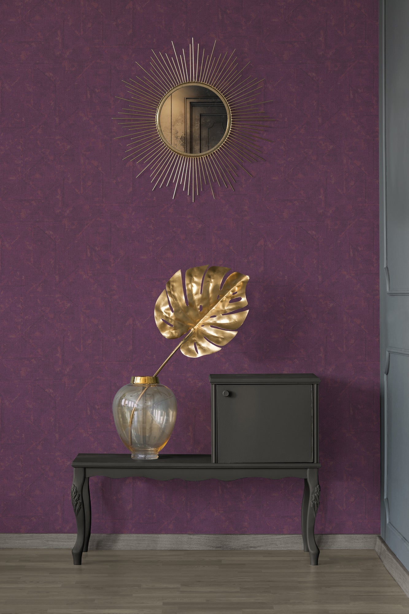 Architects Paper Absolutely Chic Vinyl-Vliestapete Lila 10,05 m x 0,53 m