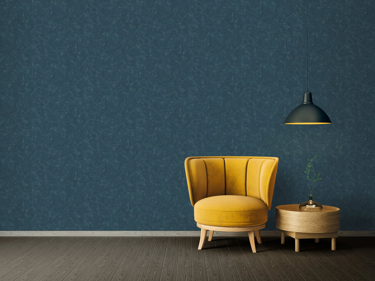 Architects Paper Absolutely Chic Vinyl-Vliestapete Blau Grau Silber 10,05 m x 0,53 m