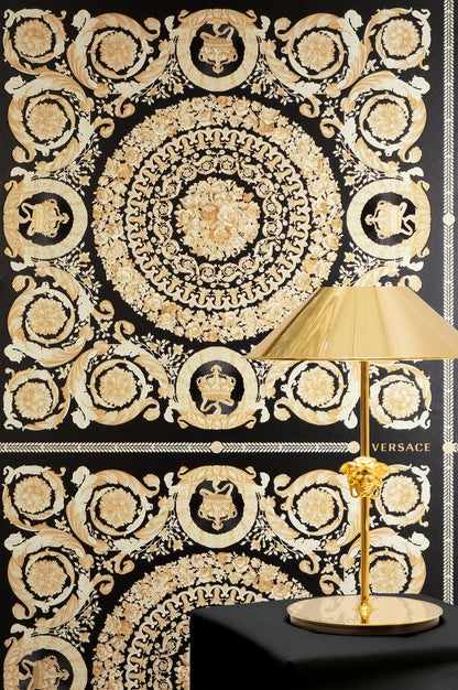 Versace Heritage Schwarz Creme - 10,05 m x 0,70 m