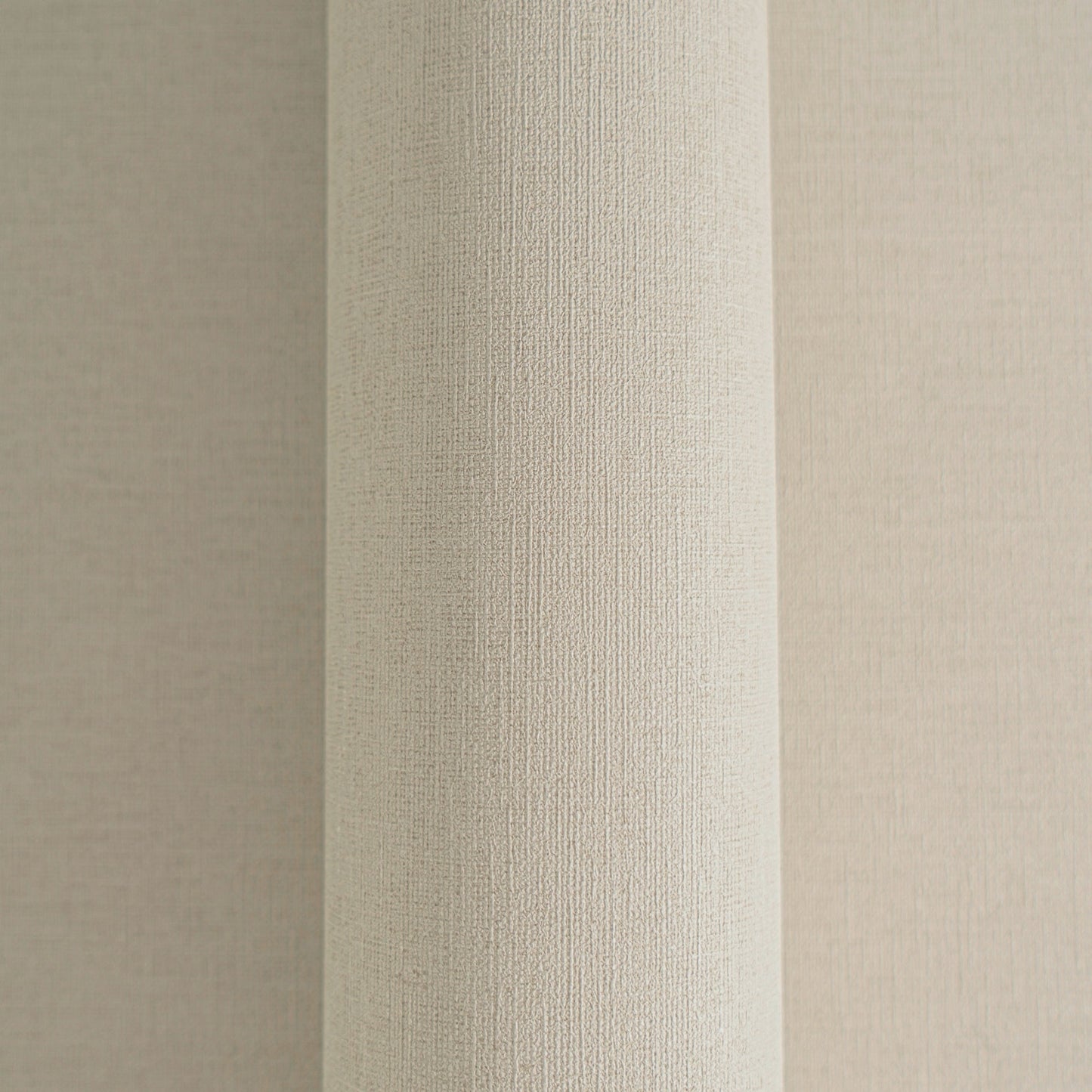 Mustertapete Leinen Graubeige Klassisch - 10,05 m x 0,53 m