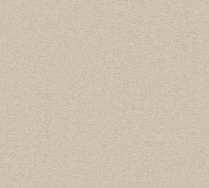 Mustertapete Leinen Graubeige Klassisch - 10,05 m x 0,53 m