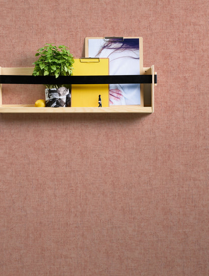 Greenery Vinyl-Vliestapete Rosa Rot 10,05 m x 0,53 m