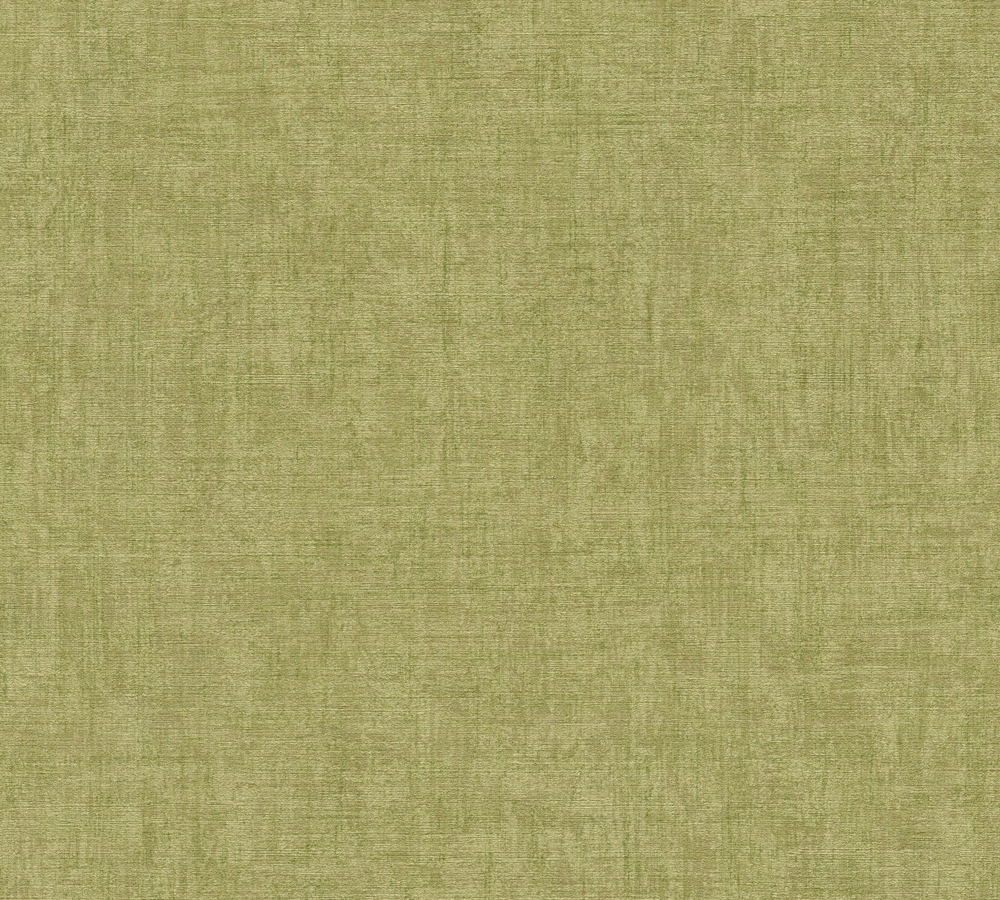 Mustertapete Vintage-Gewebe Olivgrün - 10,05 m x 0,53 m