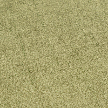 Mustertapete Vintage-Gewebe Olivgrün - 10,05 m x 0,53 m