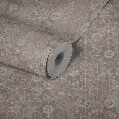 Livingwalls New Walls Finca Home Vinyl-Vliestapete Grau Weiß 10,05 m x 0,53 m
