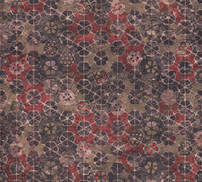 Livingwalls New Walls Finca Home Vinyl-Vliestapete Rot Braun 10,05 m x 0,53 m
