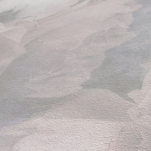 Livingwalls New Walls Romantic Dream Vinyl-Vliestapete Grau Rosa Weiß 10,05 m x 0,53 m
