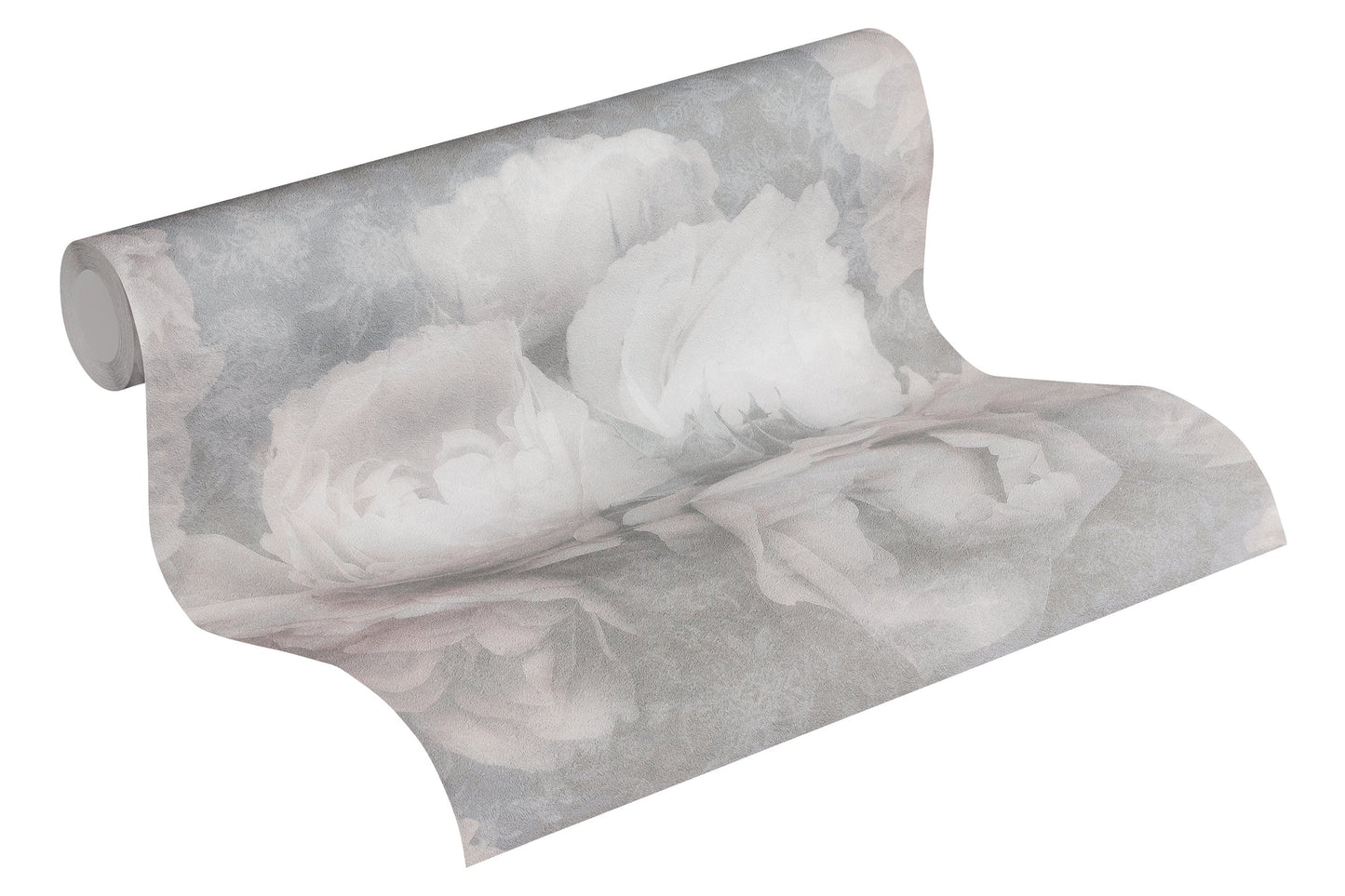 Livingwalls New Walls Romantic Dream Vinyl-Vliestapete Grau Rosa Weiß 10,05 m x 0,53 m