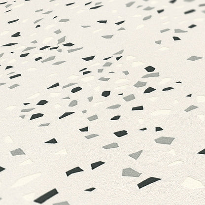 Livingwalls New Walls 50's Glam Vinyl-Vliestapete Weiß Schwarz Silber 10,05 m x 0,53 m