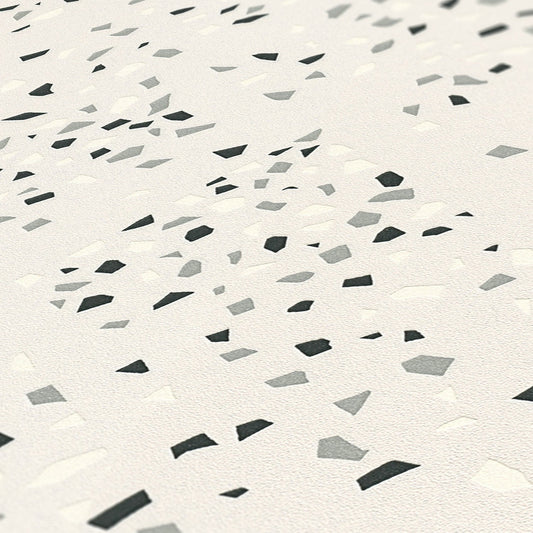 Livingwalls New Walls 50's Glam Vinyl-Vliestapete Weiß Schwarz Silber 10,05 m x 0,53 m