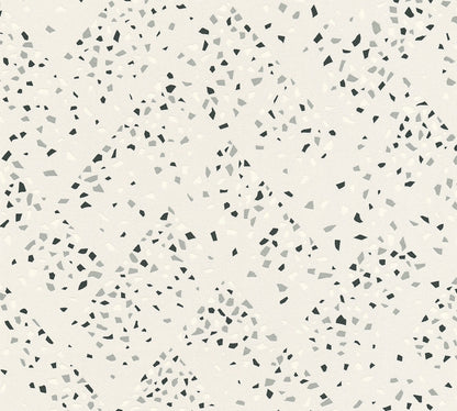 Livingwalls New Walls 50's Glam Vinyl-Vliestapete Weiß Schwarz Silber 10,05 m x 0,53 m