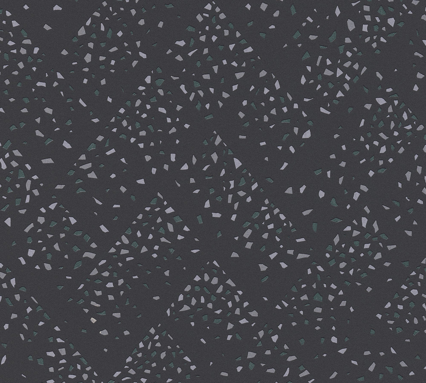 Livingwalls New Walls 50's Glam Vinyl-Vliestapete Schwarz Gold Grau 10,05 m x 0,53 m
