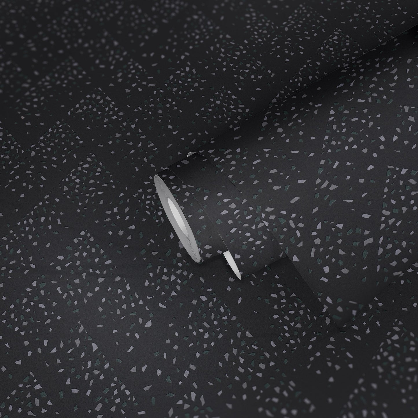 Livingwalls New Walls 50's Glam Vinyl-Vliestapete Schwarz Gold Grau 10,05 m x 0,53 m