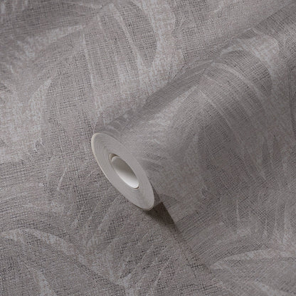 Livingwalls New Walls Cosy und Relax Palmen Vliestapete Braun Grau Beige 10,05 m x 0,53 m