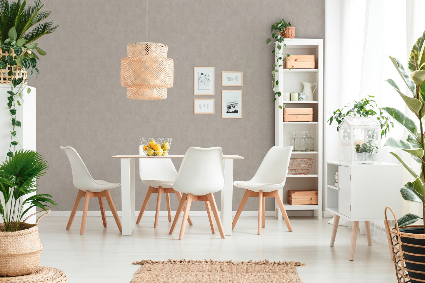 Elements Schaum-Vliestapete Braun 10,05 m x 0,53 m