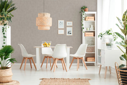 Elements Schaum-Vliestapete Braun 10,05 m x 0,53 m