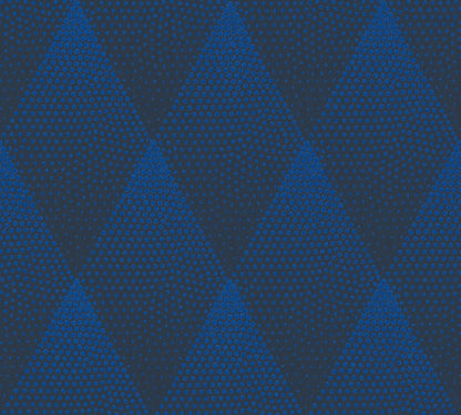 Livingwalls New Walls 50's Glam Vinyl-Vliestapete Blau Schwarz 10,05 m x 0,53 m