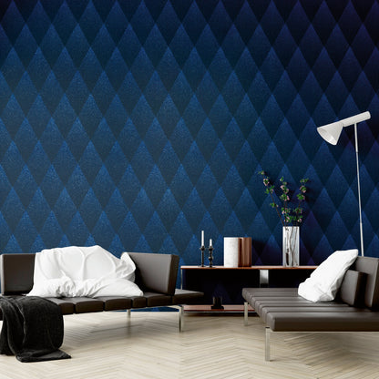 Livingwalls New Walls 50's Glam Vinyl-Vliestapete Blau Schwarz 10,05 m x 0,53 m