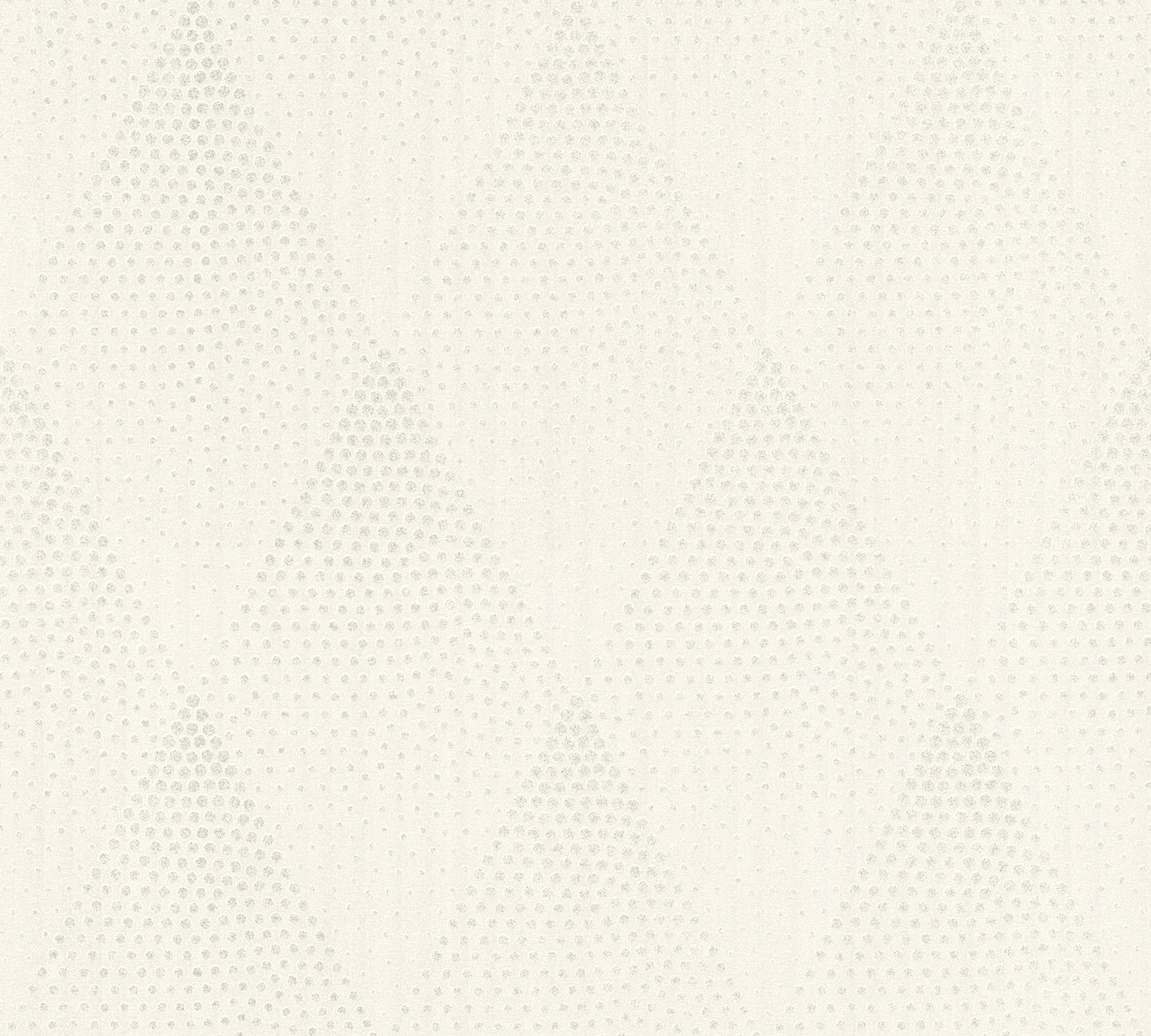 Livingwalls New Walls 50's Glam Vinyl-Vliestapete Weiß Silber Grau 10,05 m x 0,53 m