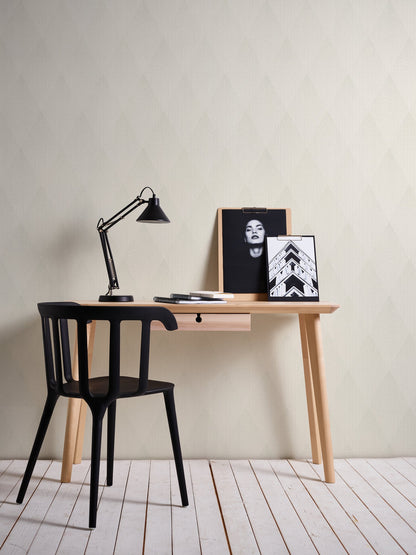 Livingwalls New Walls 50's Glam Vinyl-Vliestapete Weiß Silber Grau 10,05 m x 0,53 m