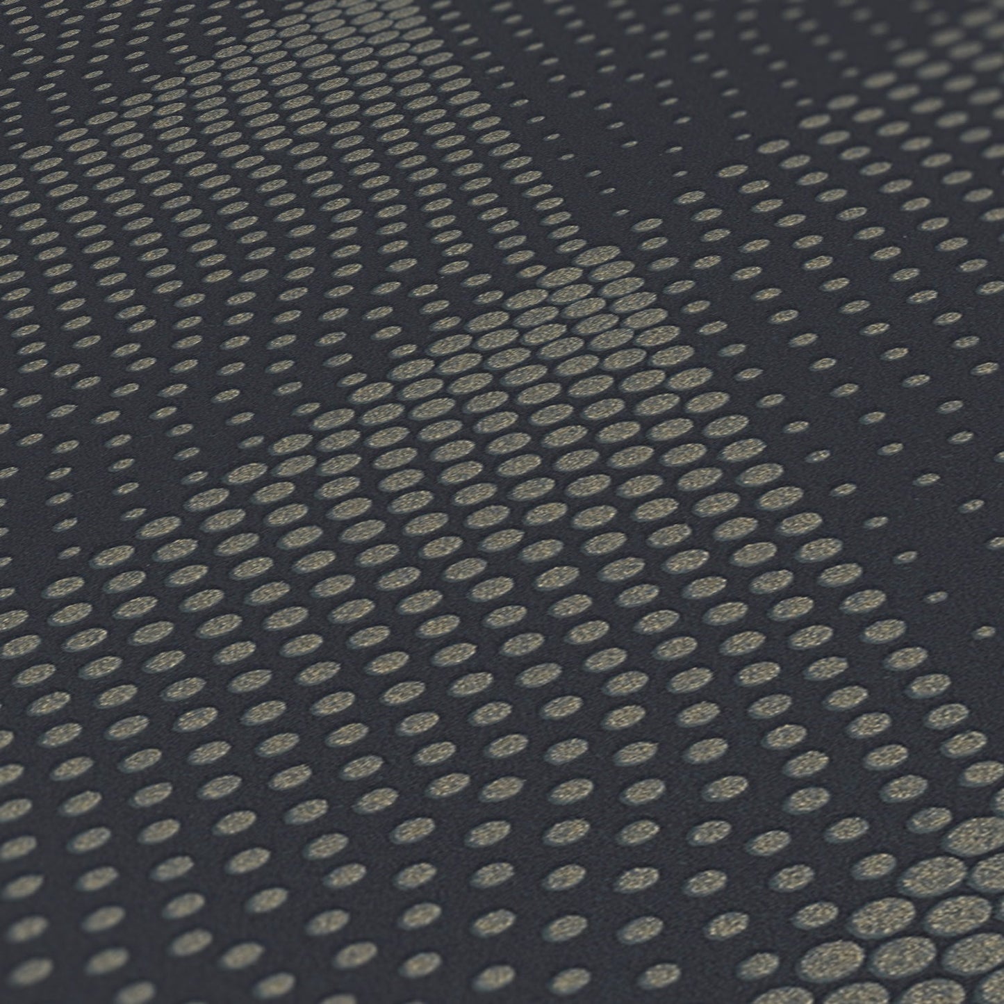 Livingwalls New Walls 50's Glam Vinyl-Vliestapete Schwarz Gold 10,05 m x 0,53 m