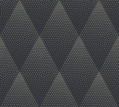 Livingwalls New Walls 50's Glam Vinyl-Vliestapete Schwarz Gold 10,05 m x 0,53 m