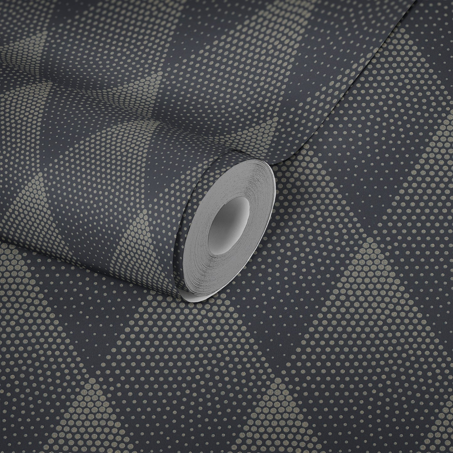 Livingwalls New Walls 50's Glam Vinyl-Vliestapete Schwarz Gold 10,05 m x 0,53 m