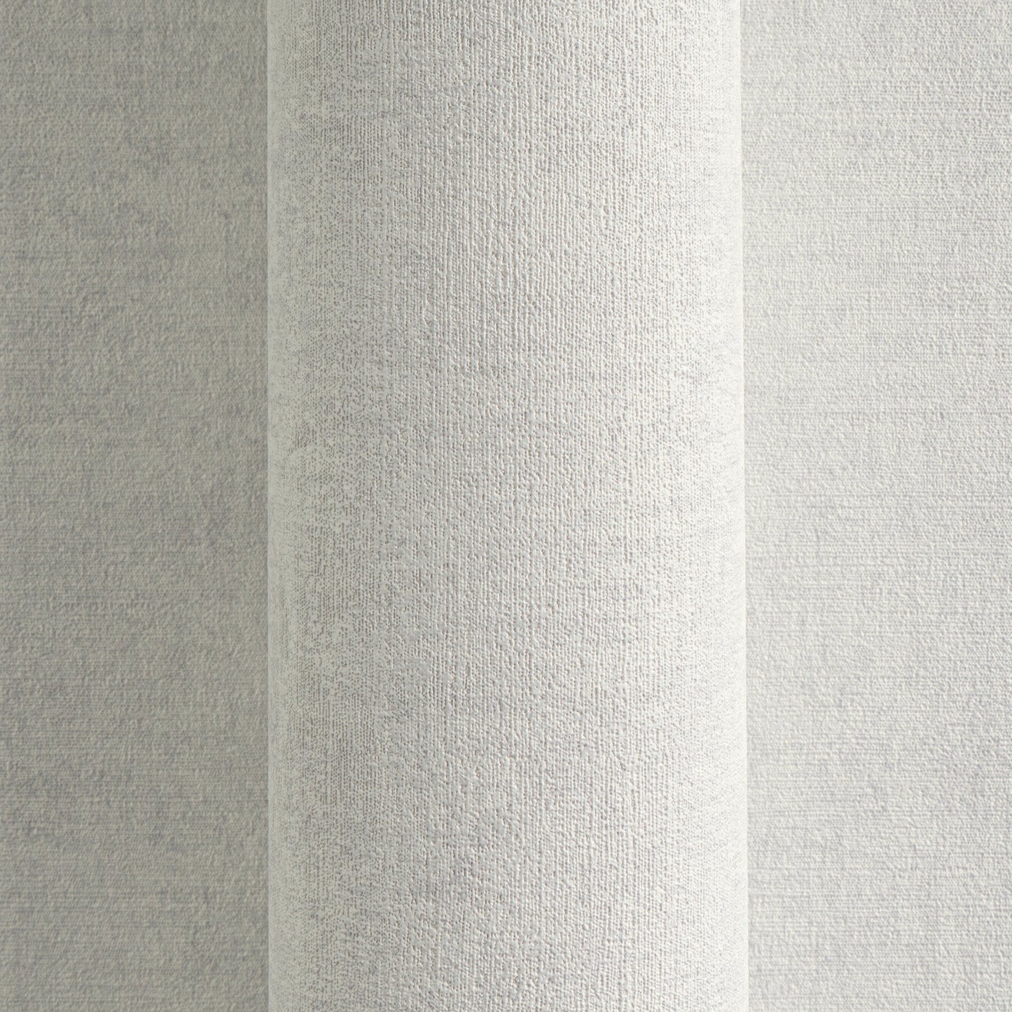 Mustertapete Vintage-Gewebe Weiß - 10,05 m x 0,53 m