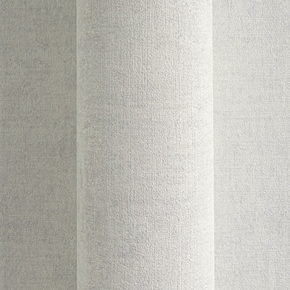 Mustertapete Vintage-Gewebe Weiß - 10,05 m x 0,53 m