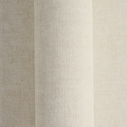 Mustertapete Vintage-Gewebe Greige - 10,05 m x 0,53 m