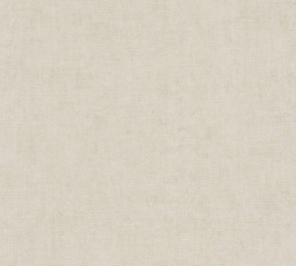 Mustertapete Vintage-Gewebe Greige - 10,05 m x 0,53 m