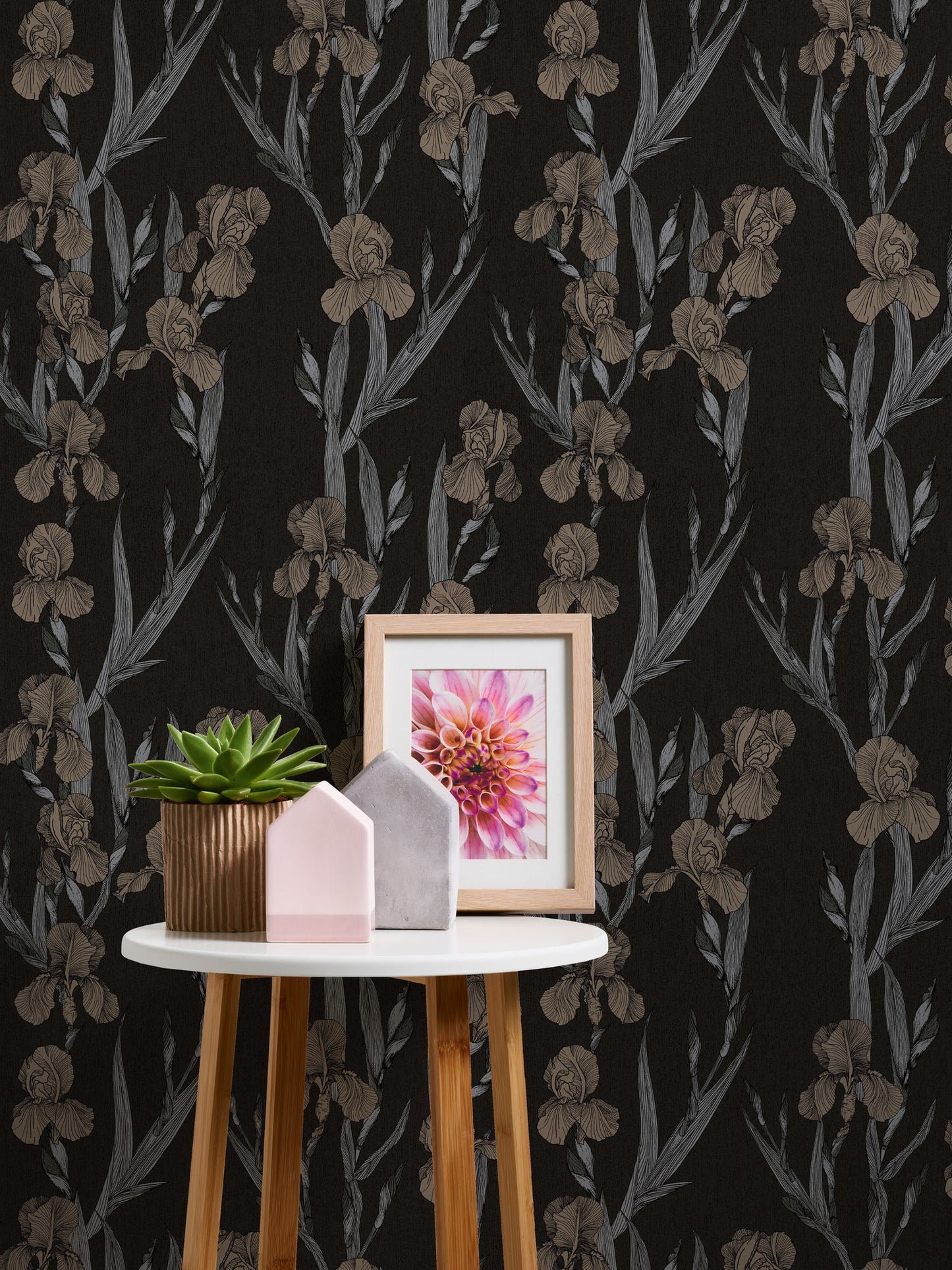 Livingwalls Daniel Hechter 6 Design Vliestapete Schwarz Grau Braun 10,05 m x 0,53 m