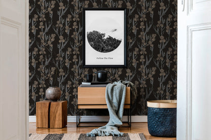 Livingwalls Daniel Hechter 6 Design Vliestapete Schwarz Grau Braun 10,05 m x 0,53 m