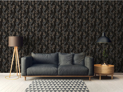 Livingwalls Daniel Hechter 6 Design Vliestapete Schwarz Grau Braun 10,05 m x 0,53 m