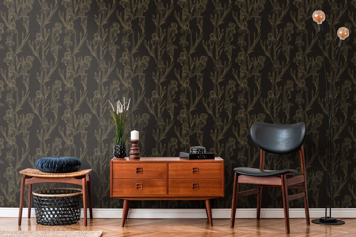 Livingwalls Daniel Hechter 6 Design Vliestapete Schwarz Gelb 10,05 m x 0,53 m