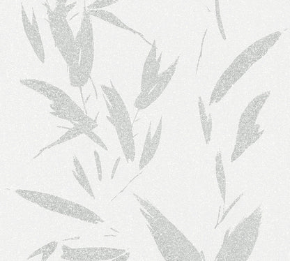 New Elegance Palmen Vliestapete Creme Grau 10,05 m x 0,53 m