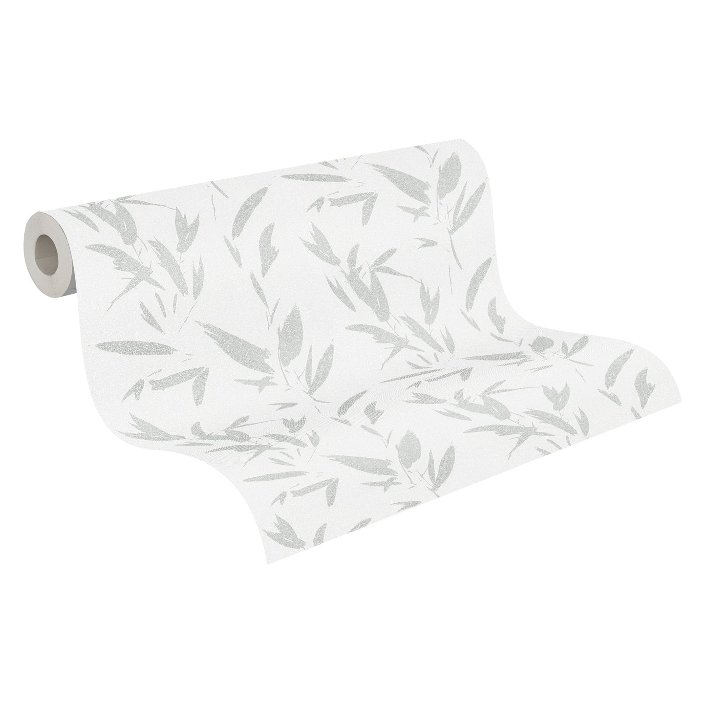 New Elegance Palmen Vliestapete Creme Grau 10,05 m x 0,53 m