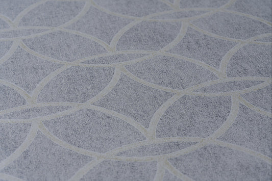Architects Paper VILLA Geometrische Vliestapete Blau Grau 10,05 m x 0,53 m