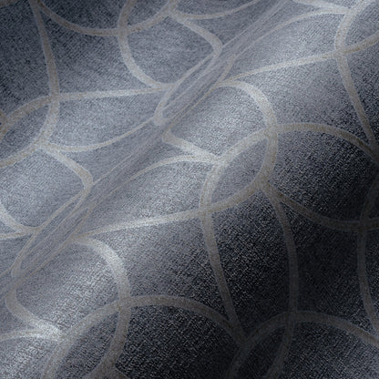 Architects Paper VILLA Geometrische Vliestapete Blau Grau 10,05 m x 0,53 m