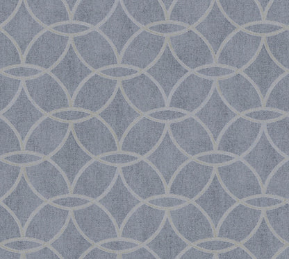Architects Paper VILLA Geometrische Vliestapete Blau Grau 10,05 m x 0,53 m