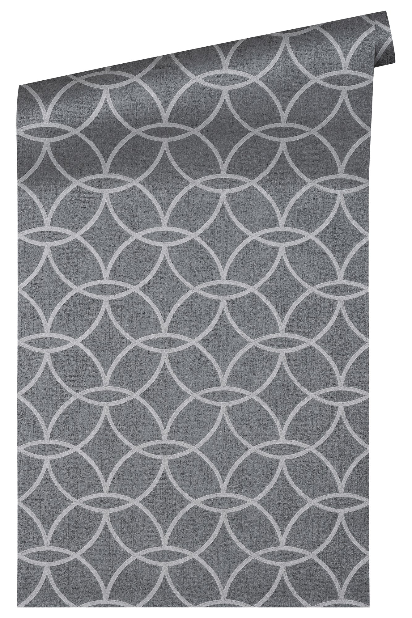 Architects Paper VILLA Geometrische Vliestapete Grau Silber 10,05 m x 0,53 m