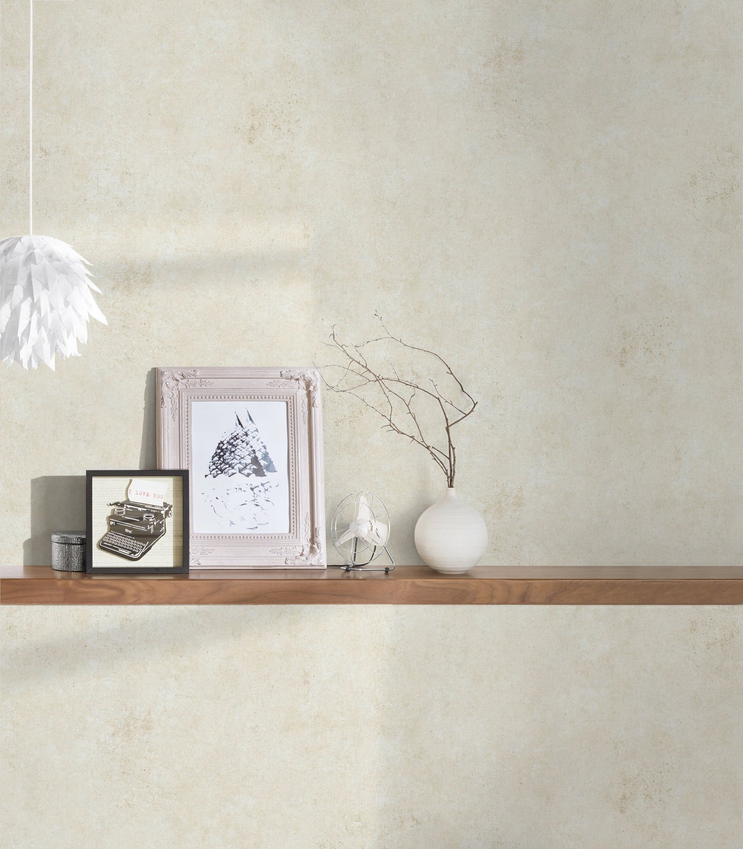 History of Art Vinyl-Vliestapete Beige 10,05 m x 0,53 m