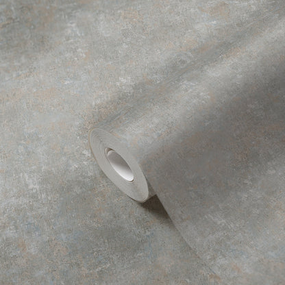 History of Art Vinyl-Vliestapete Grau Braun 10,05 m x 0,53 m